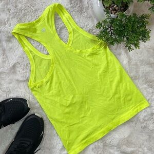 Lululemon Swiftly Tech Racerback Tank Top 2.0 – Electric Lemon, Size 2